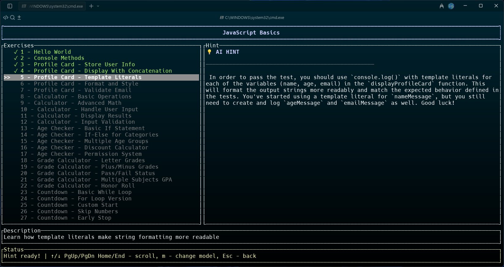AI assistance integration